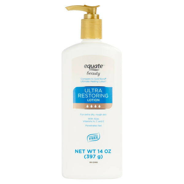 Ultra Restoring Skin Therapy Lotion, 3 pack, 14oz per pack, plus 3 My Outlet Mall Resealable Storage Pouches