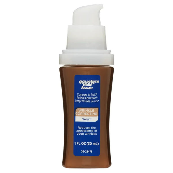 Wrinkle Correcting Serum, 1 pack, 1fl oz, plus 3 My Outlet Mall Resealable Storage Pouches