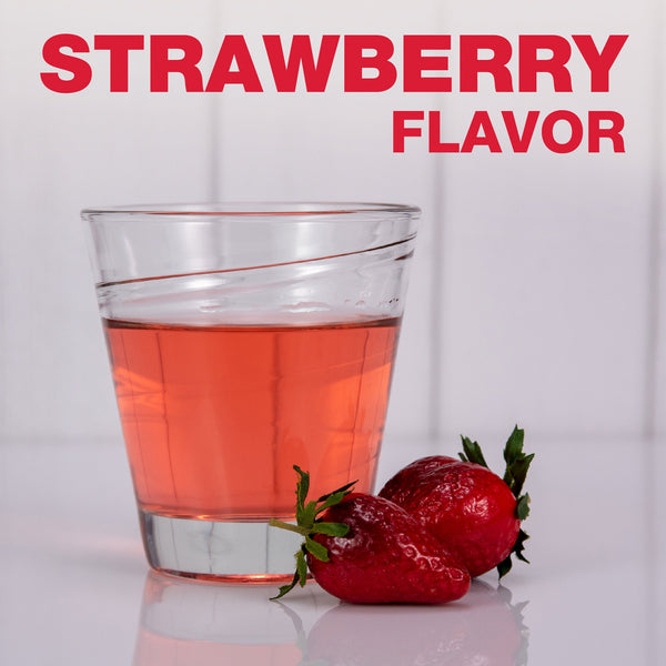 Children's Electrolyte Oral Solution, Strawberry Flavor - 1 pack - 33.8fl oz - plus 3 My Outlet Mall Resealable Storage Pouches