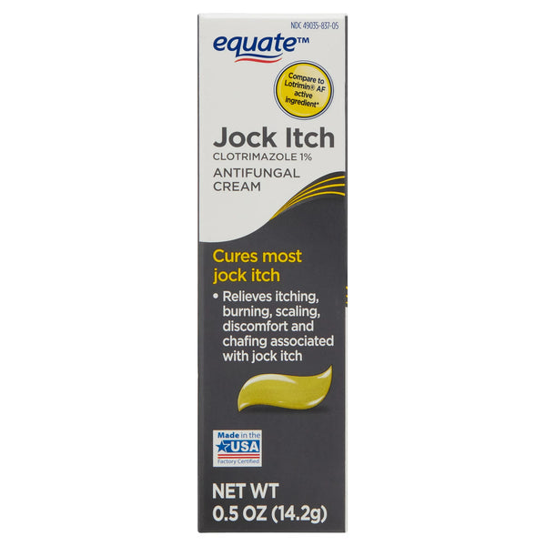 Clotrimazole Jock Itch Antifungal Cream, 1 pack, 0.5oz, plus 3 My Outlet Mall Resealable Storage Pouches