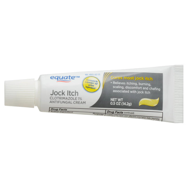 Clotrimazole Jock Itch Antifungal Cream, 1 pack, 0.5oz, plus 3 My Outlet Mall Resealable Storage Pouches