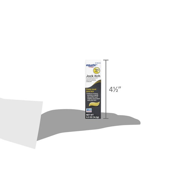 Clotrimazole Jock Itch Antifungal Cream, 1 pack, 0.5oz, plus 3 My Outlet Mall Resealable Storage Pouches