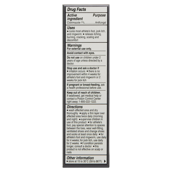 Clotrimazole Jock Itch Antifungal Cream, 1 pack, 0.5oz, plus 3 My Outlet Mall Resealable Storage Pouches