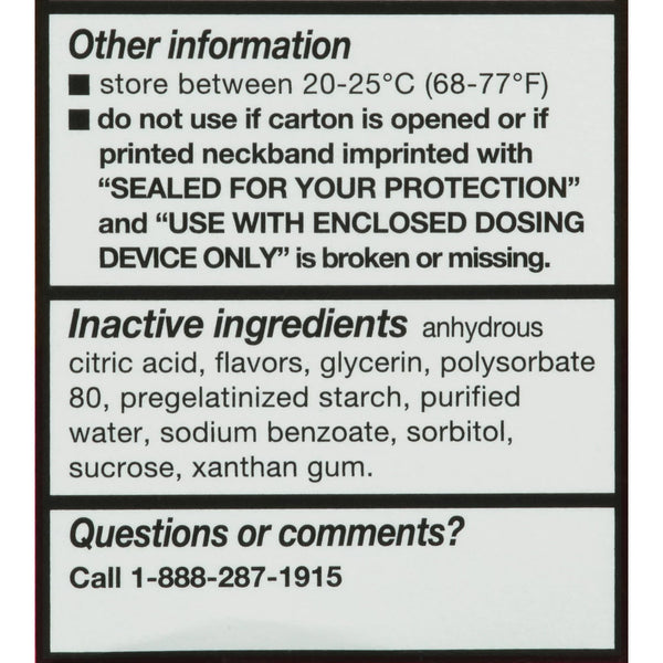 Concentrated Infants' Drops Ibuprofen Oral Suspension, Berry Flavor, 3 pack, 1fl oz per pack, plus 3 My Outlet Mall Resealable Storage Pouches