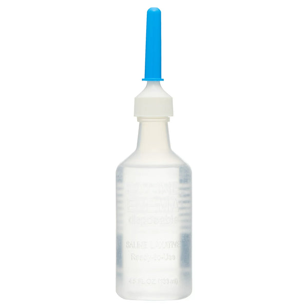 Enema Sodium Phosphates Saline Laxative, 3 pack, 4.5fl oz per pack, plus 3 My Outlet Mall Resealable Storage Pouches