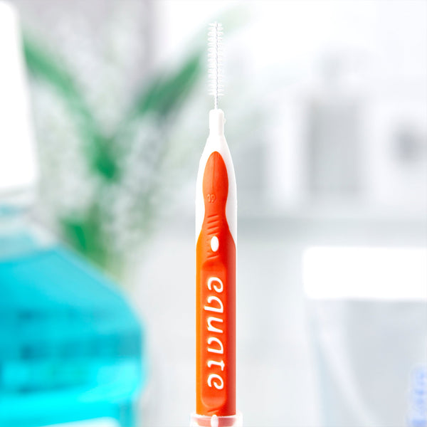 Mint Interdental Brushes Value Pack, Flexible Head, Straight Bristles, Moderate Teeth Spacing, 3 pack, 20 count per pack, plus 3 My Outlet Mall Resealable Storage Pouches