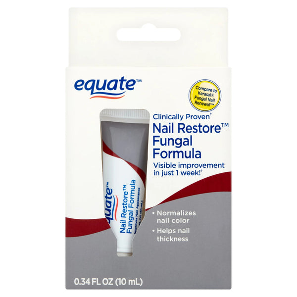 Nail Restore Fungal Formula, 3 pack, 0.34fl oz per pack, plus 3 My Outlet Mall Resealable Storage Pouches