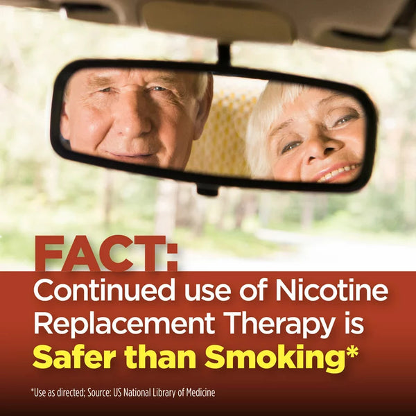 Nicotine Polacrilex Lozenge, 4 mg, Cinnamon Flavor - 2 pack - 108 count - plus 3 My Outlet Mall Resealable Storage Pouches