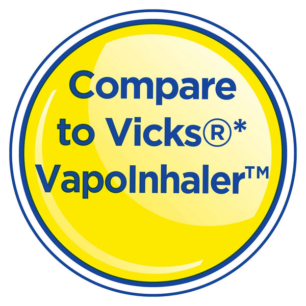 Non-Medicated Vapor Inhaler Stick for Nasal Decongestion Menthol Scent, 2 pack, plus 3 My Outlet Mall Resealable Storage Pouches