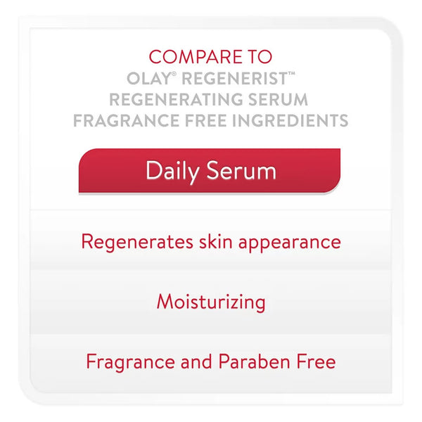 Regenerating Daily Serum, 3 pack, 1.7 oz per pack, plus 3 My Outlet Mall Resealable Storage Pouches