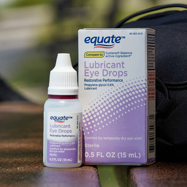 Restorative Performance Propylene Glycol Lubricant Eye Drops, 1 pack, 0.5fl oz, plus 3 My Outlet Mall Resealable Storage Pouches
