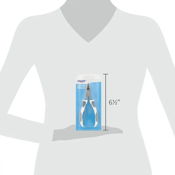 Toenail Nipper for Ingrown Toenails & Adult Nail Health, 2 pack, 1 count per pack, plus 3 My Outlet Mall Resealable Storage Pouches