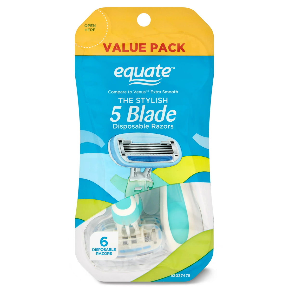Women's Blade Disposable Razors -3 packs - 6 count - plus 3 My Outlet ...