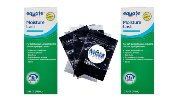 Moisture Last Multi-Purpose Solution - 2 packs - 12fl oz - plus 3 My Outlet Mall Resealable Storage Pouches