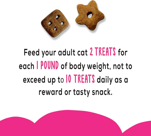 Cat Treats Party Mix California Crunch With Chicken, 3 pack, 6 oz per pack, plus 3 My Outlet Mall Resealable Storage Pouches