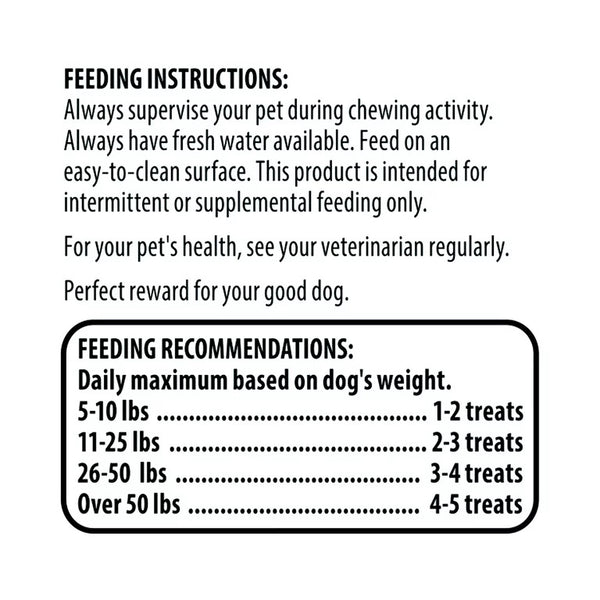 Air-Dried Jerky Treats Pigs in a Blanket for Dogs, 3 pack, 16 oz per pack, plus 3 My Outlet Mall Resealable Storage Pouches