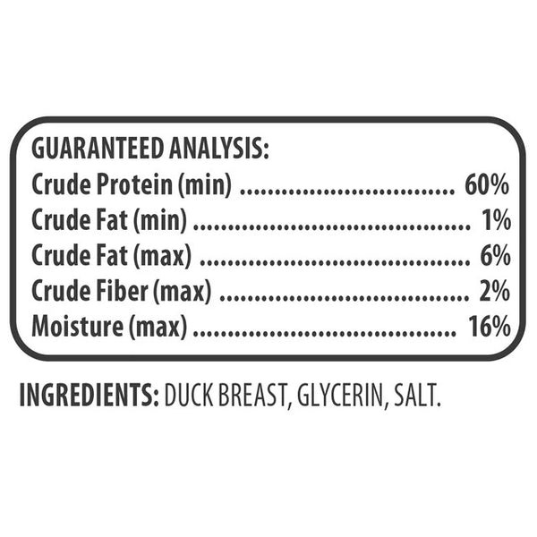 Duck Flavor Premium Jerky Dry Training Treats for All Dogs, 2 pack, 16 oz per pack, plus 3 My Outlet Mall Resealable Storage Pouches