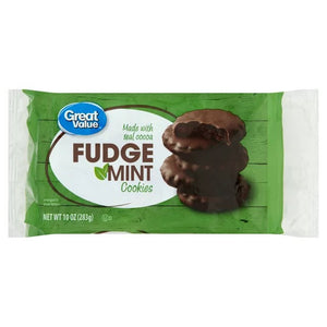 Fudge Mint Cookies - 1 pack - 10 oz per pack - plus 3 My Outlet Mall Resealable Storage Pouches