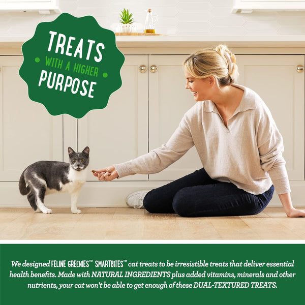 Feline Smartbites Tuna Flavor Cat Treats, 1 pack, 2.1 oz, plus 3 My Outlet Mall Resealable Storage Pouches
