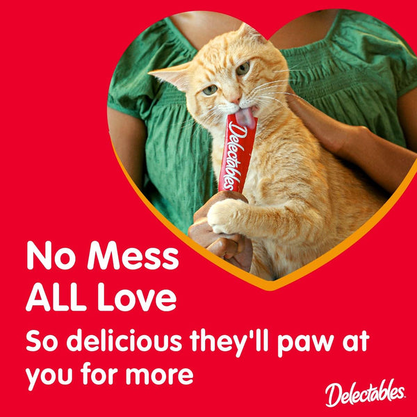 Delectables Squeeze Up Tuna, Chicken & Vegetables Flavor Topper for Cat, 1 pack, 20 Count, plus 3 My Outlet Mall Resealable Storage Pouches