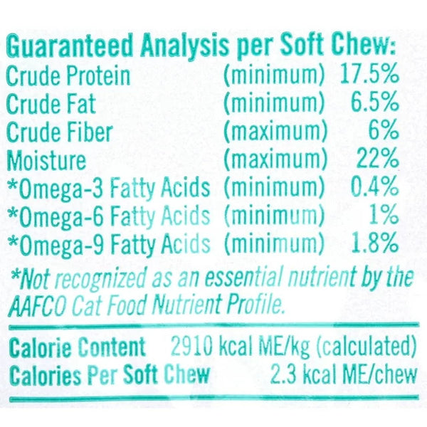 Hairball Remedy Plus Soft Chews for Cats Savory Chicken Flavor, 1 pack, 3 oz, plus 3 My Outlet Mall Resealable Storage Pouches
