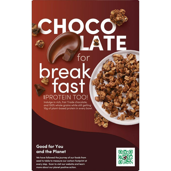 Chocolate Crunch Cold Breakfast Cereal, Family Size, 1 pack, 19.9 oz, plus 3 My Outlet Mall Resealable Storage Pouches