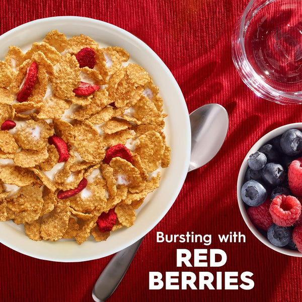 Red Berries Breakfast Cereal, Family Size, 2 pack, 16.9 oz per pack, plus 3 My Outlet Mall Resealable Storage Pouches