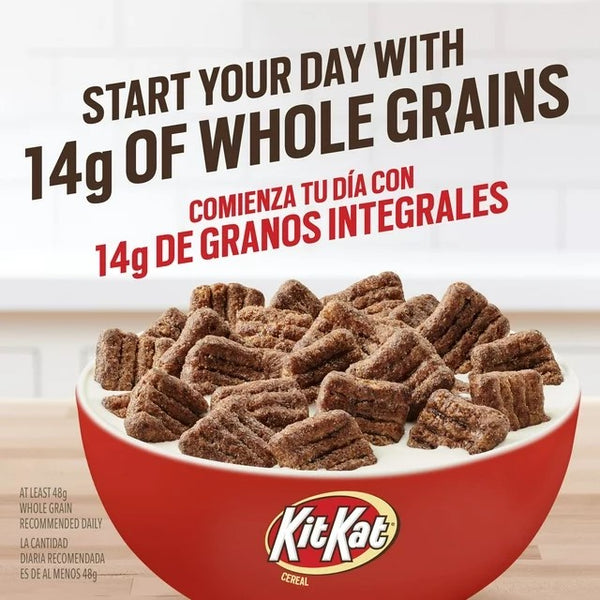 Chocolatey Breakfast Cereal Made with Whole Grain Family Size, 1 Pack, 19.5 oz per pack, plus 3 My Outlet Mall Resealable Storage Pouches