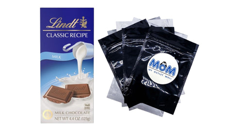 Classic Recipe Milk Chocolate Candy Bar - 1 pack - 4.4 oz - plus 3 My Outlet Mall Resealable Storage Pouches