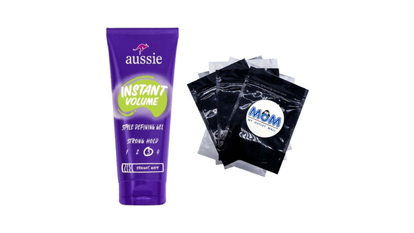 Instant Volume Style Defining Hair Gel, for Straight Hair and Wavy Hair, Unisex - 1 pack - 7 oz per pack - plus 3 My Outlet Mall Resealable Storage Pouches