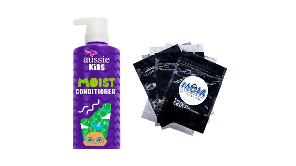 Kids Conditioner, Moisturizes All Hair Types, Sulfate Free - 1 packs - 16Fl oz per pack - plus 3 My Outlet Mall Resealable Storage Pouches