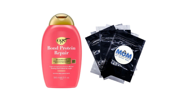 Repair and Protect Bond Protein Repair Shampoo - 1 pack - 13Fl oz per pack - plus 3 My Outlet Mall Resealable Storage Pouches