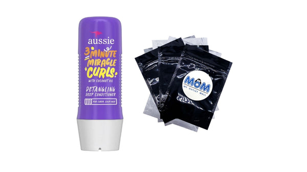 3 Minute Miracle Curls Detangling Deep Conditioner - 1 pack - 8Fl oz per pack - plus 3 My Outlet Mall Resealable Storage Pouches