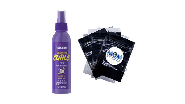 Miracle Curls Curl Refresher Spray Gel, Max Hold, for All Hair Types - 1 pack - 5.7Fl oz per pack - plus 3 My Outlet Mall Resealable Storage Pouches