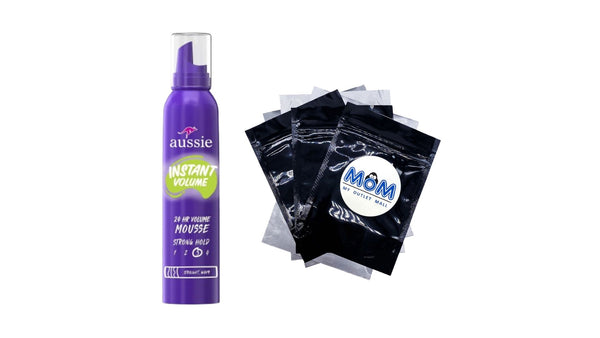 Instant Volume Mousse, 24-Hour Volume Mousse - 1 pack - 6 oz per pack - plus 3 My Outlet Mall Resealable Storage Pouches
