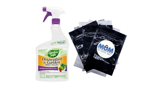 Houseplant and Garden Insect Killer Ready-to-Use - 1 pack - 32 oz per pack - plus 3 My Outlet Mall Resealable Storage Pouches