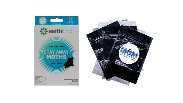 Stay Away Moth Natural Repellent, Pest Repellent - 1 pack - 2 Count - plus 3 My Outlet Mall Resealable Storage Pouches