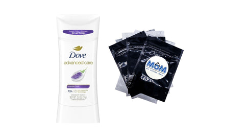 Advanced Care Women's Antiperspirant Deodorant Stick Lavender Fresh - 1 pack - 2.6 oz per pack - plus 3 My Outlet Mall Resealable Storage Pouches