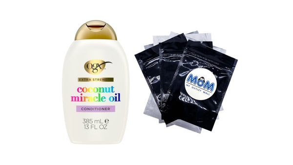 Extra Strength Damage Remedy + Coconut Oil Conditioner - 1 pack - 13Fl oz per pack - plus 3 My Outlet Mall Resealable Storage Pouches