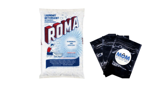 Laundry Detergent - 1 pack - 17.63 oz per pack - plus 3 My Outlet Mall Resealable Storage Pouches