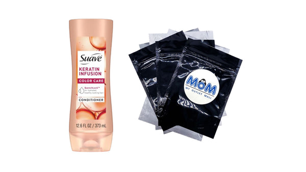 Professionals Keratin Infusion Conditioner, Color Care - 1 pack - 12.6fl oz per pack - plus 3 My Outlet Mall Resealable Storage Pouches