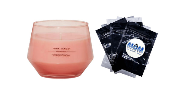 Candle Pink Sands Studio Collection Jar Candle - 1 pack - 10 oz per pack - plus 3 My Outlet Mall Resealable Storage Pouches