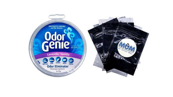 Odor Eliminator with Lavender Vanilla Fragrance - 1 pack - 8 oz per pack - plus 3 My Outlet Mall Resealable Storage Pouches