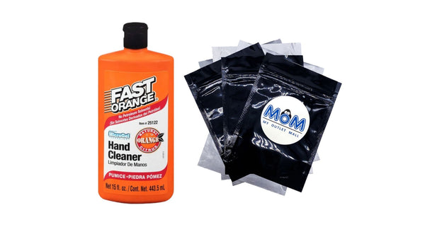 Micro Gel Pumice Hand Cleaner, Orange Scented Permatex - 1 pack - 15 oz per pack - plus 3 My Outlet Mall Resealable Storage Pouches