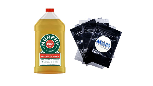 Oil Wood Surface Household Cleaner, Original - 1 pack - 32 Fl oz per pack - plus 3 My Outlet Mall Resealable Storage Pouches