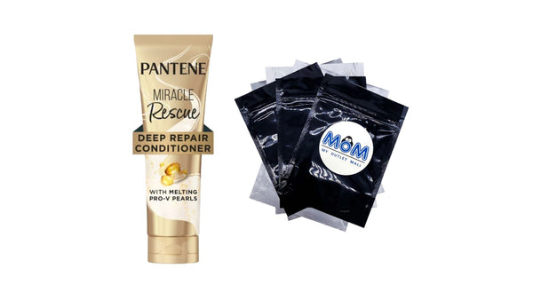 Pro-V Miracle Rescue Deep Repair Conditioner for All Hair Types - 1 pack - 8Fl oz per pack - plus 3 My Outlet Mall Resealable Storage Pouches