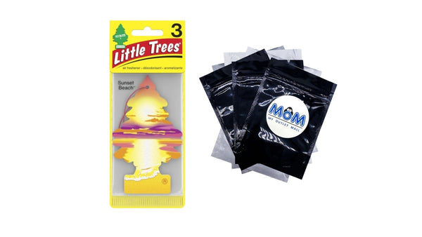 Air Freshener Sunset Beach Fragrance - 1 pack - 3 count per pack plus 3 My Outlet Mall Resealable Storage Pouches