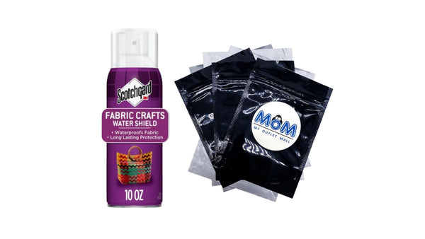 Craft Fabric Water Shield - 1 pack - 10 Fl oz per pack - plus 3 My Outlet Mall Resealable Storage Pouches