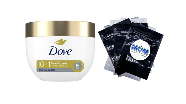 Bond Strength Women's Hair Mask with Peptide Complex All Hair - 1 pack - 9.2 oz per pack - plus 3 My Outlet Mall Resealable Storage Pouches