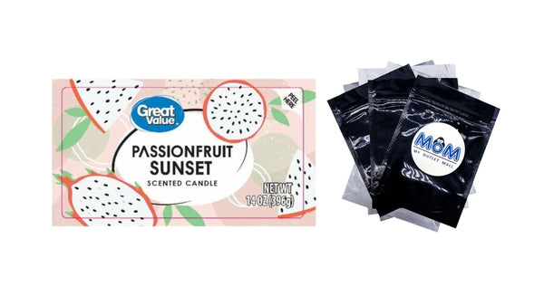 Passionfruit Sunset Candle - 1 pack - 14 oz per pack - plus 3 My Outlet Mall Resealable Storage Pouches